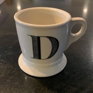 Anthropologie initial mug